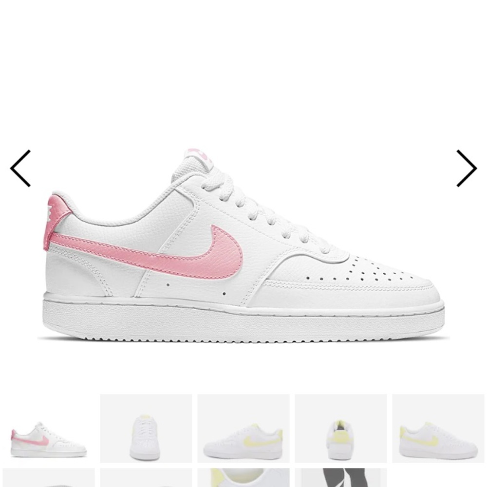 Nike court vision low sneakers size 8 womens